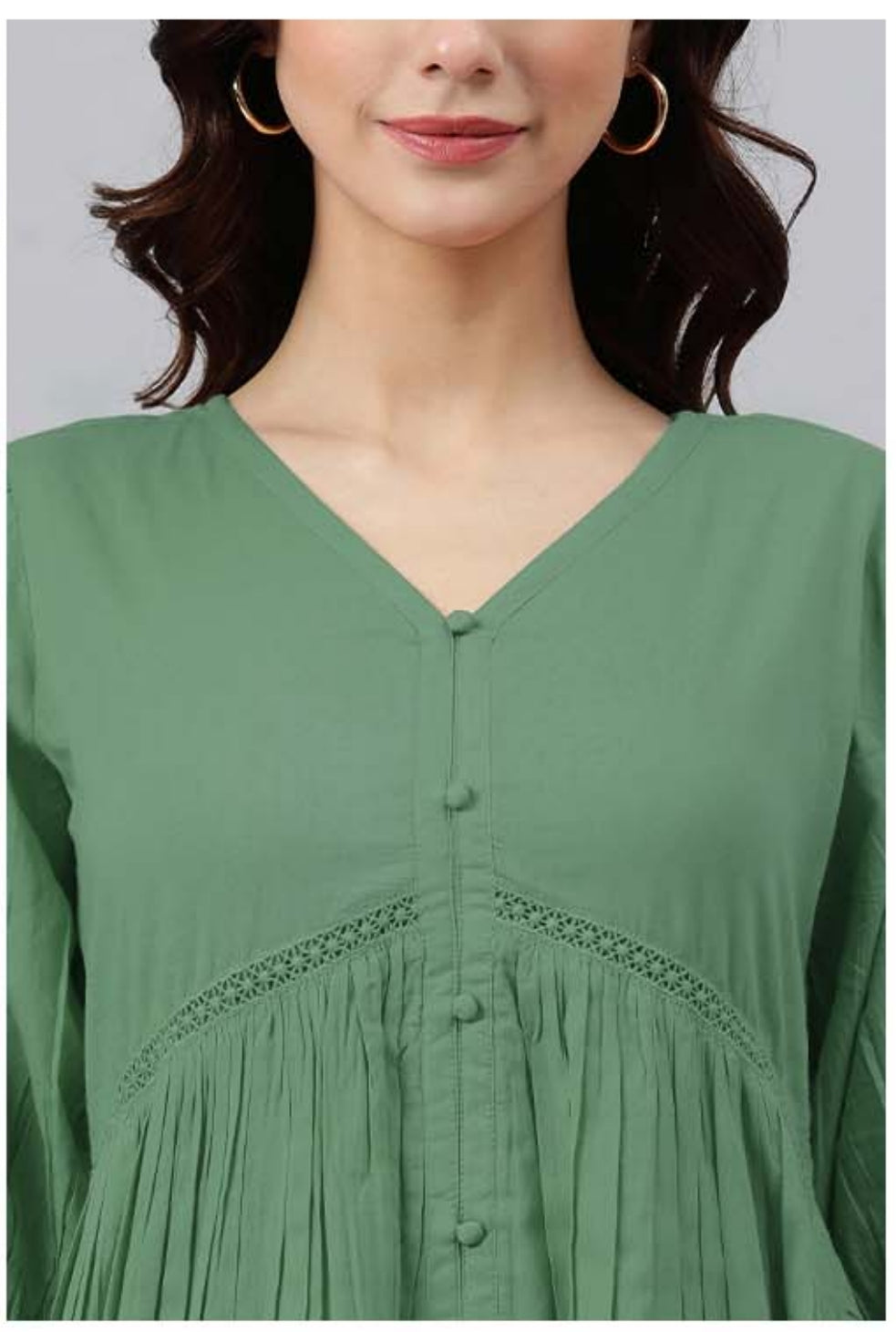 Janasya
Women Fit and Flare Midi Dress
