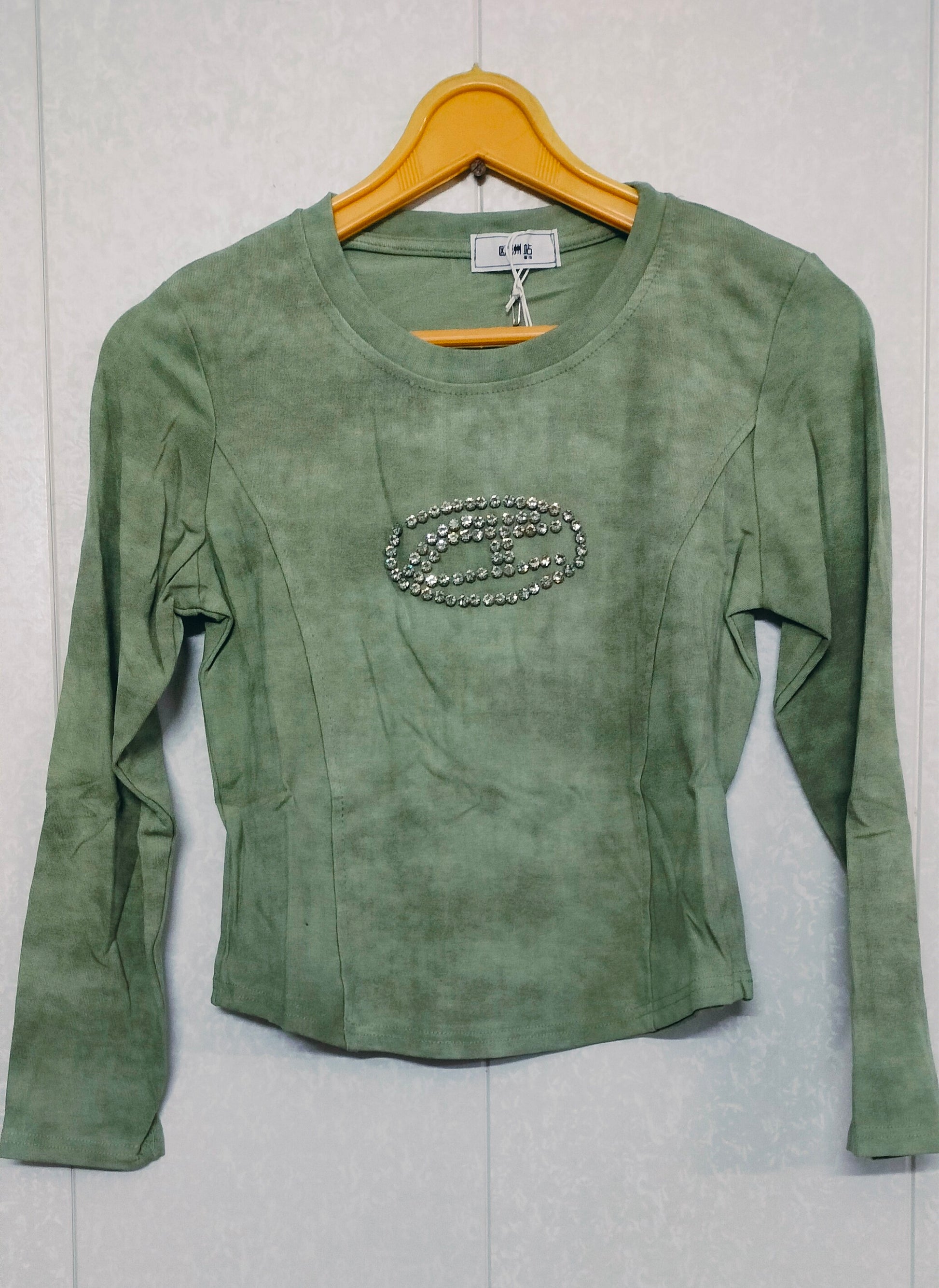 Imported Fabric crop length Tee