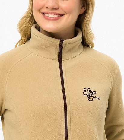 Cotton fleece women tracksuit